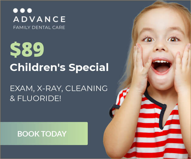 $89 Children's Special - Includes Exam, X-Ray & Free Fluoride