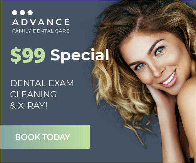 $99 New Patient Special - Includes Exam, Dental Cleaning & X-rays
