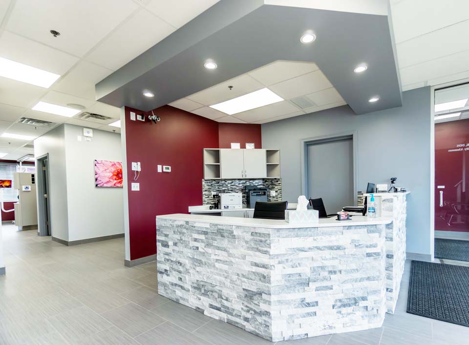 Advance Family Dental Care Northbrook dental office reception area