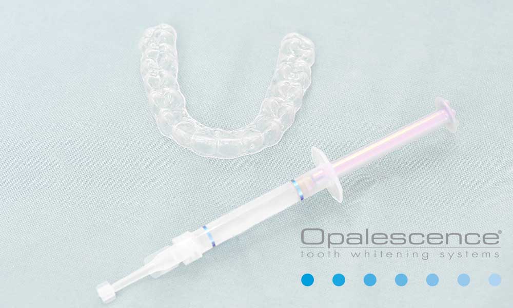 Take home opalescence teeth whitening system